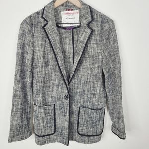 Anthropologie Cartonnier Gray Blazer Pockets